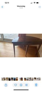 Acajou ronde kaarttafel, Antiek en Kunst, Ophalen