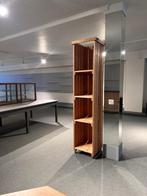 hoog rek in naturel hout, Huis en Inrichting, Ophalen, Zo goed als nieuw