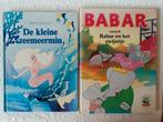 De kleine Zeemeermin / Babar en het zwijntje, Livres, Livres pour enfants | 4 ans et plus, Comme neuf, Garçon ou Fille, 4 ans