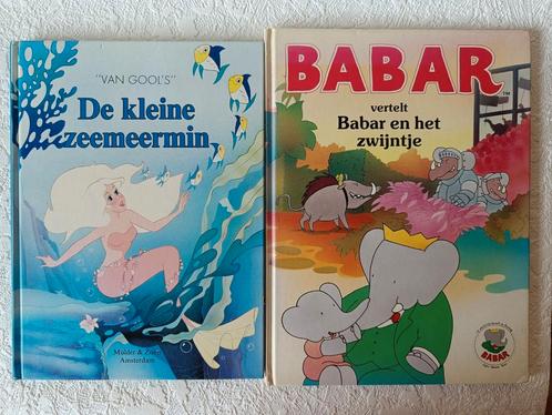 De kleine Zeemeermin / Babar en het zwijntje, Boeken, Kinderboeken | Kleuters, Zo goed als nieuw, Sprookjes, 4 jaar, Jongen of Meisje