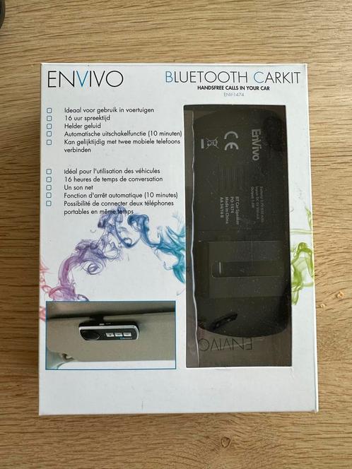 ENV-1474 Bluetooth Auto Luidspreker handsfree bellen, Auto diversen, Auto-accessoires, Zo goed als nieuw, Ophalen of Verzenden