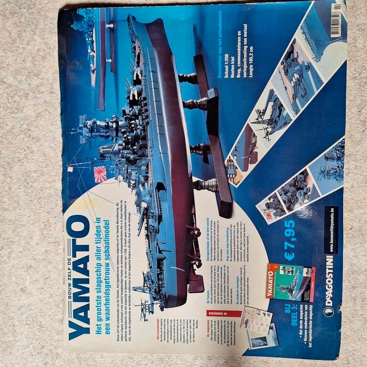 Yamoto Japans slagschip, Hobby en Vrije tijd, Modelbouw | Boten en Schepen, Ophalen