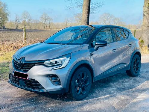 Renault Captur TCe Mild Hybrid 140 EDC Rive Gauche, Auto's, Renault, Particulier, Captur, ABS, Benzine, Zwart, Leder, Ophalen