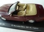 Mercedes 320 SL Cabrio, Titanium, Ok sur Ath, 1:43., Comme neuf, Autres marques, Voiture, Enlèvement ou Envoi