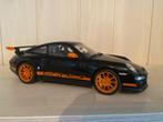 Autoart Porsche 997 GT3 RS Black Orange 1/18 no box, Hobby en Vrije tijd, Modelauto's | 1:18, Ophalen, Zo goed als nieuw, Auto