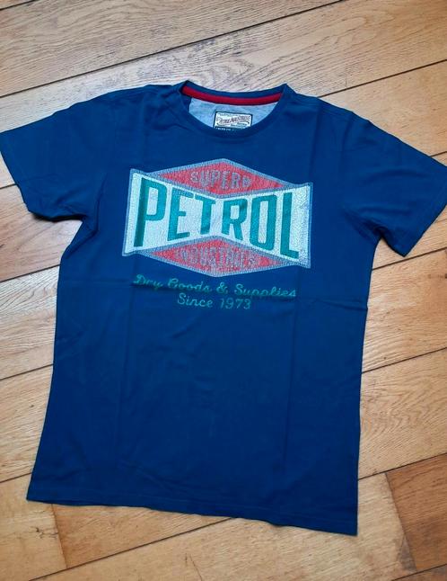 Heren T-shirt "PETROL INDUSTRIES" - M. SMALL, Kleding | Heren, T-shirts, Zo goed als nieuw, Maat 46 (S) of kleiner, Blauw, Ophalen of Verzenden