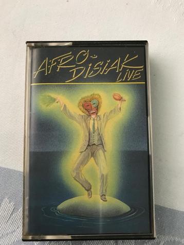 Cassette zeldzaam Afro Disiak live 1988 