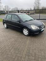 Honda civic 1.7 CTDI diesel EURO4 EERSTE EIGENAAR, Auto's, Honda, Zwart, 1690 cc, Zwart, Bedrijf