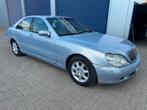 Mercedes-Benz S-Klasse *S320-EXPORT* (bj 2001, automaat), Auto's, Mercedes-Benz, Automaat, Gebruikt, Blauw, Bedrijf