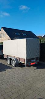 Aanhangwagen 300x125 afneembare huif,COC attest bwj 2020, Auto diversen, Aanhangers en Bagagewagens, Ophalen