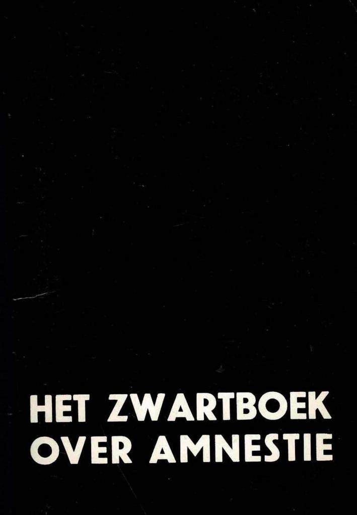 Het Zwartboek over Amnestie, Boeken, Geschiedenis | Stad en Regio, Gelezen, Ophalen of Verzenden