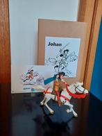 Johan Zédibula op zijn paard (HC), Ophalen of Verzenden, Smurfen, Zo goed als nieuw, Beeldje of Figuurtje