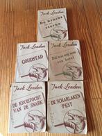 5 boekjes van Jack London van jaren 30, Ophalen of Verzenden