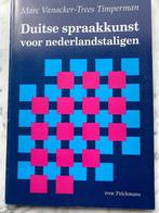 Duitse spraakkunst voor nederlandstaligen., Boeken, Schoolboeken, Duits, Zo goed als nieuw, Ophalen