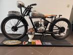 Gillet Herstal 125 cm³ (1947) — 3 snelheden, Motoren, Motorrijbewijs A, 125 cc, Overig, 11 kW of minder