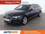 Audi A4 2.0 TDI Sport ultra (bj 2018, automaat), Auto's, Lichtsensor, Stof, Gebruikt, Blauw