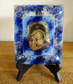 Glaskunst, glasfusing: icoon Onze-Lieve-Vrouw van Vladimir, Ophalen of Verzenden, Zo goed als nieuw, Overige typen, Christendom | Katholiek