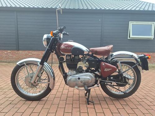 Enfield Bullet 350 motor oldtimer klassiek met papieren, Motoren, Motoren | Oldtimers, Toermotor, 1 cilinder, Ophalen