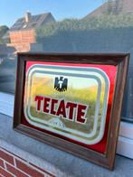 Reclame spiegel TECATE vintage (bier), Ophalen, Gebruikt, Reclamebord