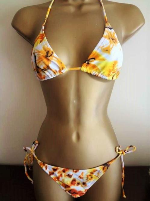 Witte Bikini met Gele, Oranje en Bruine Print - Yamamay, Vêtements | Femmes, Vêtements de Bain & Maillots de Bain, Neuf, Bikini
