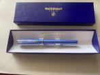 Blauwe WATERMAN vulpen in perfecte nieuwe staat (40€ en 2€), Ophalen of Verzenden, Nieuw