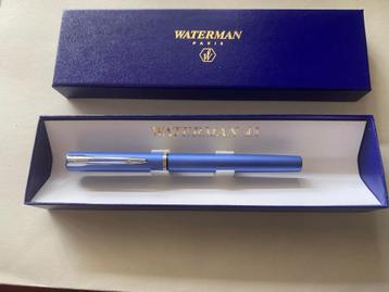 Blauwe WATERMAN vulpen in perfecte nieuwe staat (40€ en 2€) beschikbaar voor biedingen