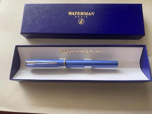 Blauwe WATERMAN vulpen in perfecte nieuwe staat (40€ en 2€), Hobby en Vrije tijd, Overige Hobby en Vrije tijd, Nieuw, Ophalen of Verzenden