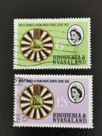 Rhodésie-Nyasaland 1963 - YMCA, Timbres & Monnaies, Timbres | Afrique, Affranchi, Zimbabwe, Enlèvement ou Envoi
