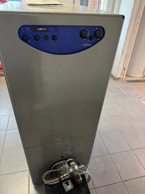 Perfect werkende mazout ketel sime, Doe-het-zelf en Bouw, Chauffageketels en Boilers, Gebruikt, Boiler, 3 t/m 5 jaar oud, Ophalen