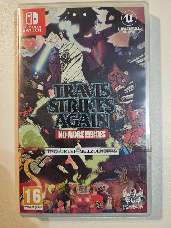 Travis Strikes Again: No More Heroes / Switch (Nieuw), Games en Spelcomputers, Games | Nintendo Switch, Nieuw, Avontuur en Actie