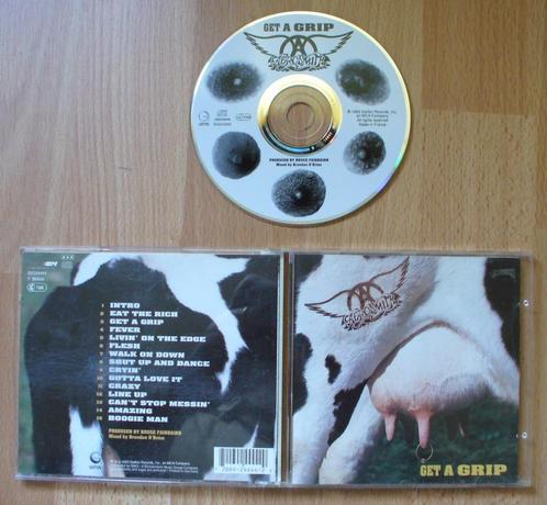 CD AEROSMITH - GET A GRIP-HARD ROCK-STEVEN TYLER - JOE PERRY, Cd's en Dvd's, Cd's | Hardrock en Metal, Gebruikt, Ophalen of Verzenden