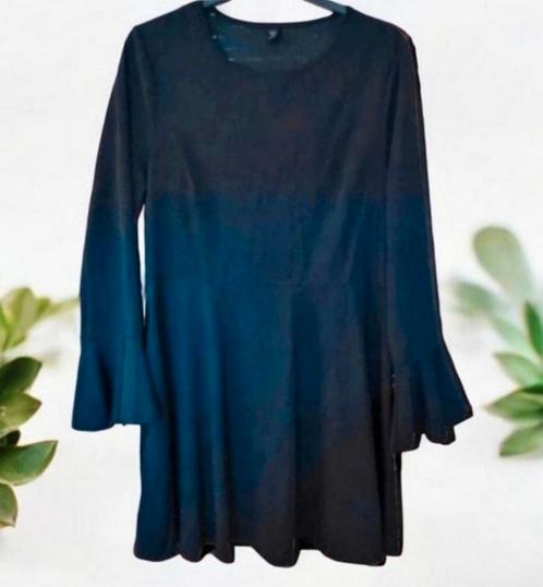 ✨️SHEIN CURVE Zwarte Mooie Jurk - Maat 2XL - Nieuw✨️, Kleding | Dames, Jurken, Nieuw, Maat 46/48 (XL) of groter, Zwart, Knielengte