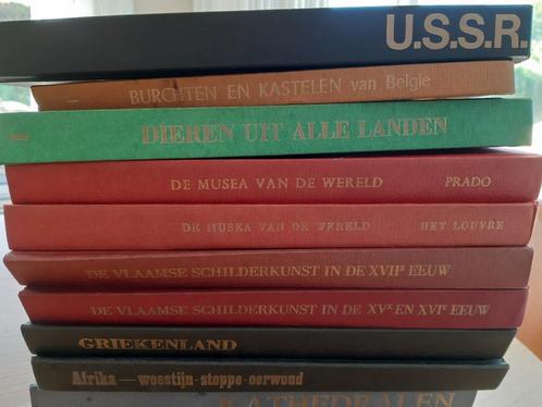 Lot boeken uit Atlas verzamelingen, Boeken, Stock en Verzamelingen, Zo goed als nieuw, Ophalen of Verzenden