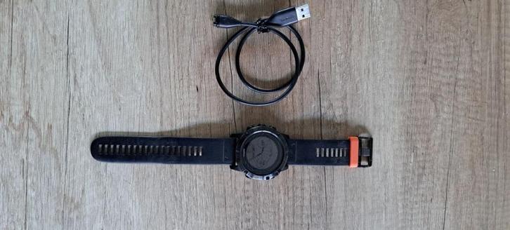 Garmin Fenix 5X, Handtassen en Accessoires, Sporthorloges, Gebruikt, Zwart, Afstand, Conditie, GPS, Hartslag, Kompas, Slaap, Snelheid