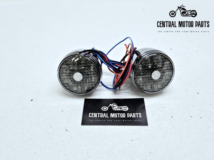 Clear LED Bullet knipperlichten achterkant, Motoren, Onderdelen | Harley-Davidson, Nieuw, Ophalen of Verzenden