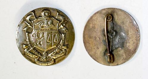 Badge des Armoiries Royales de la Tunisie de 1956, Collections, Objets militaires | Général, Autres, Enlèvement ou Envoi