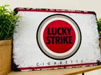 Enseigne publicitaire en métal Lucky Strike, Enlèvement ou Envoi, Panneau publicitaire, Neuf