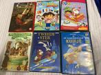 kinderDVDs: Sint, Kerst, Dora, Kuifje, sprookjes Grimm, Overige genres, Alle leeftijden, Film, Zo goed als nieuw