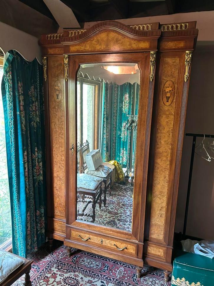 2x kledingkast antiek., Antiek en Kunst, Antiek | Meubels | Kasten, Ophalen