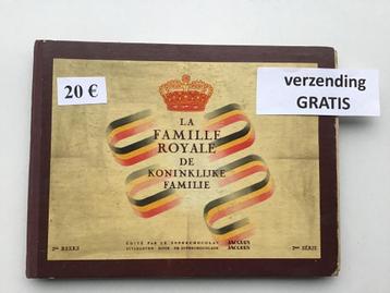 2 albums : « La famille royale » en chocolat Jacques, Enlèvement ou Envoi, Utilisé