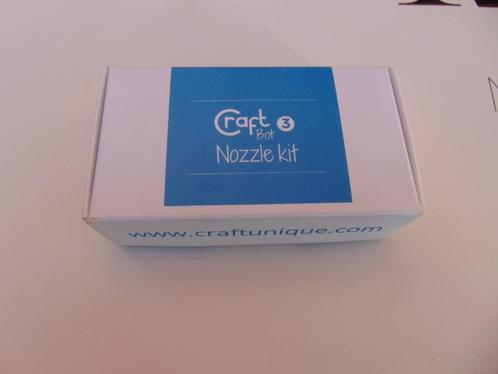Craft Bot 3 Nozzle Kit Nieuwe set ( 3D printer), Computers en Software, 3D Printers, Nieuw, Ophalen of Verzenden