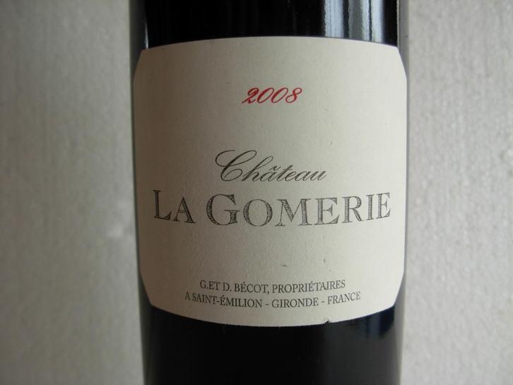 CHÂTEAU LA GOMERIE 2008 - SAINT EMILION - GRAND CRU, Verzamelen, Wijnen, Nieuw, Rode wijn, Frankrijk, Vol, Ophalen of Verzenden