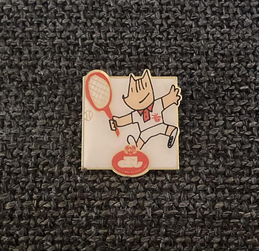PIN - COBI - OLYMPISCHE SPELEN - JEUX OLYMPIQUES - TENNIS, Verzenden, Gebruikt, Sport, Speldje of Pin