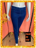 Donkerblauwe jegging 36. H&M, Vêtements | Femmes, Jeans, Comme neuf, Bleu, H&M, W28 - W29 (confection 36)