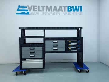 9142-2 Modul System bedrijfswagen inrichting lades koffers