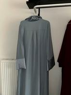 Licht blauwe abaya, Kleding | Dames, Ophalen, Zo goed als nieuw, Maat 38/40 (M)