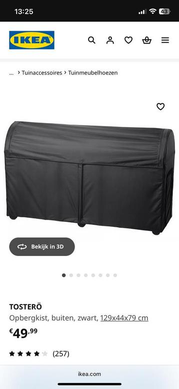 Opberger tuin Tosterö (ikea) NIEUW beschikbaar voor biedingen