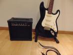 Versterker 20 watt + Gitaar Stratocaster Richwood, Ophalen, Zo goed als nieuw, Gitaar, Minder dan 50 watt