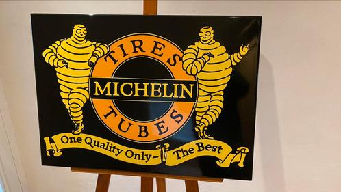 Emaille bord Michelin limited edition., Verzamelen, Merken en Reclamevoorwerpen, Nieuw, Reclamebord, Ophalen of Verzenden