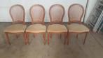 4 LOUIS 16 STOELEN MET RIETEN RUGLEUNINGEN, Ophalen